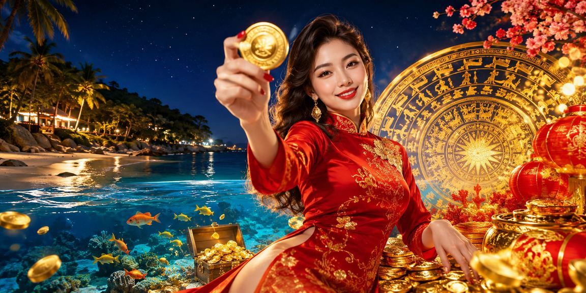 Người dùng đặt cược thể thao trực tuyến trên bãi biển Côn Đảo buổi chiều